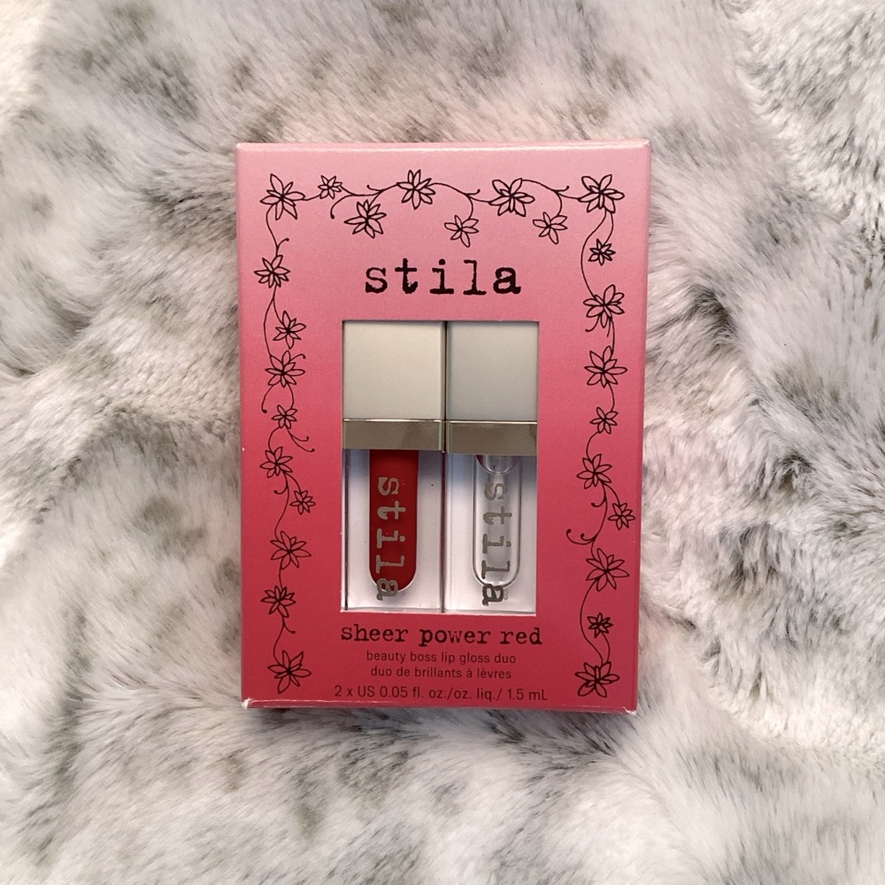 STILA Sheer Power Red NIB